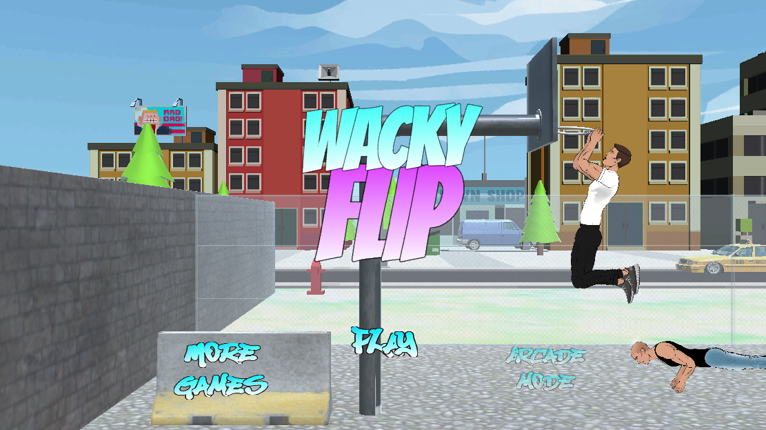 Wacky Flip Logo